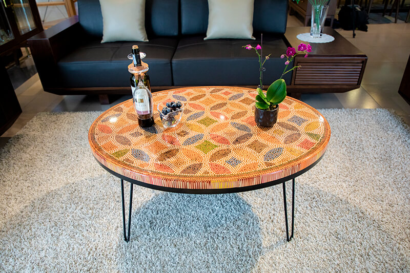 Cool Ellipse Decor Coffee Tables Designed by Henry Le