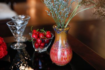Decorative Peacock Vase 1