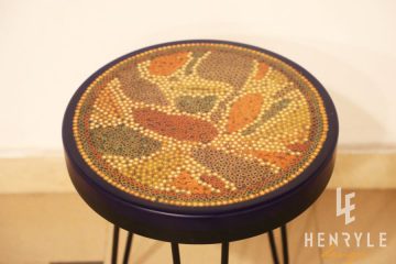 Lotus Pond Colored-Pencil Coffee Table VI 3