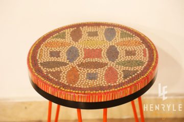 Lucky Coins Colored-Pencil Coffee Table V 1