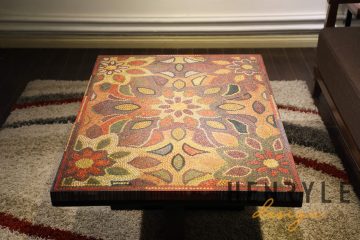 Melody of Mother Nature Colored-Pencil Coffee Table