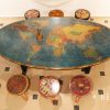 The World Map Colored Pencil Coffee Table 1